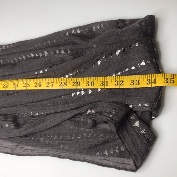 Gray & Silver Infinity Scarf - Picture 4 of 4